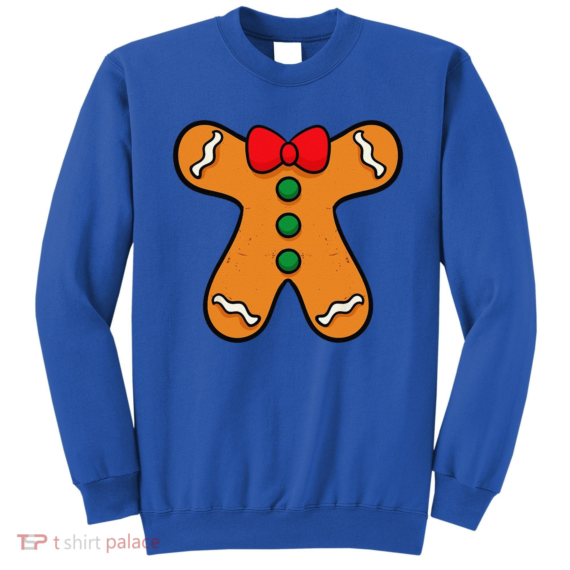 Gingerbread Man Body Costume For Halloween Or Christmas Sweatshirt