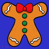 Gingerbread Man Body Costume For Halloween Or Christmas Visor thumb 3