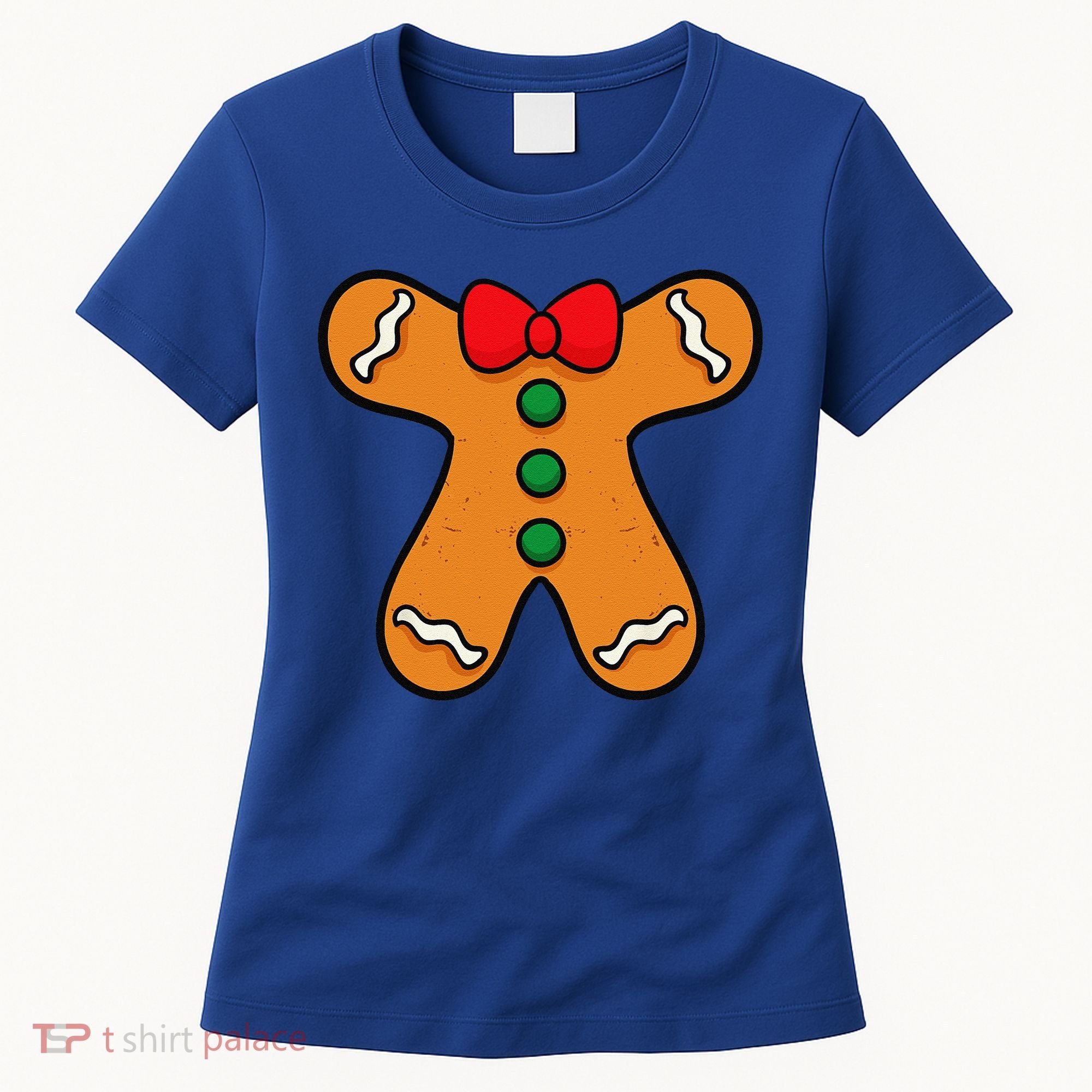 Gingerbread Man Body Costume For Halloween Or Christmas Women's T-Shirt