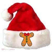 Gingerbread Man Body Costume For Halloween Or Christmas Santa Hat thumb 0