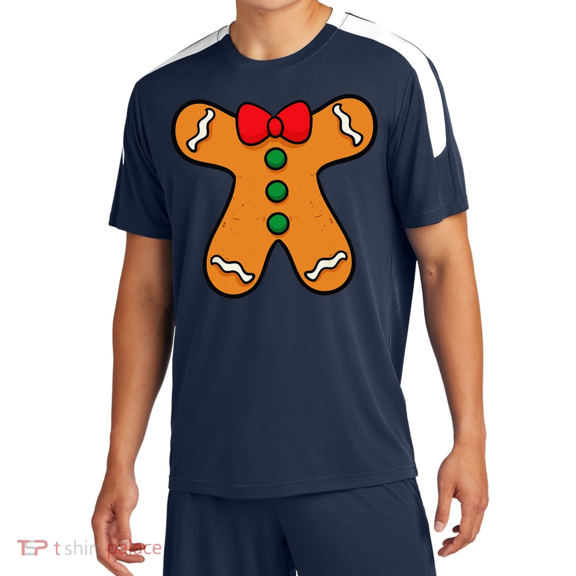Gingerbread Man Body Costume For Halloween Or Christmas Sport-Tek Competitor United Soccer Jersey
