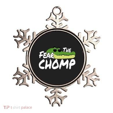 Gator Mascot Back To School Fear The Chomp Florida Game Ornament