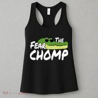 Gator Mascot Back To School Fear The Chomp Florida Game Women's Tank Top thumb 3