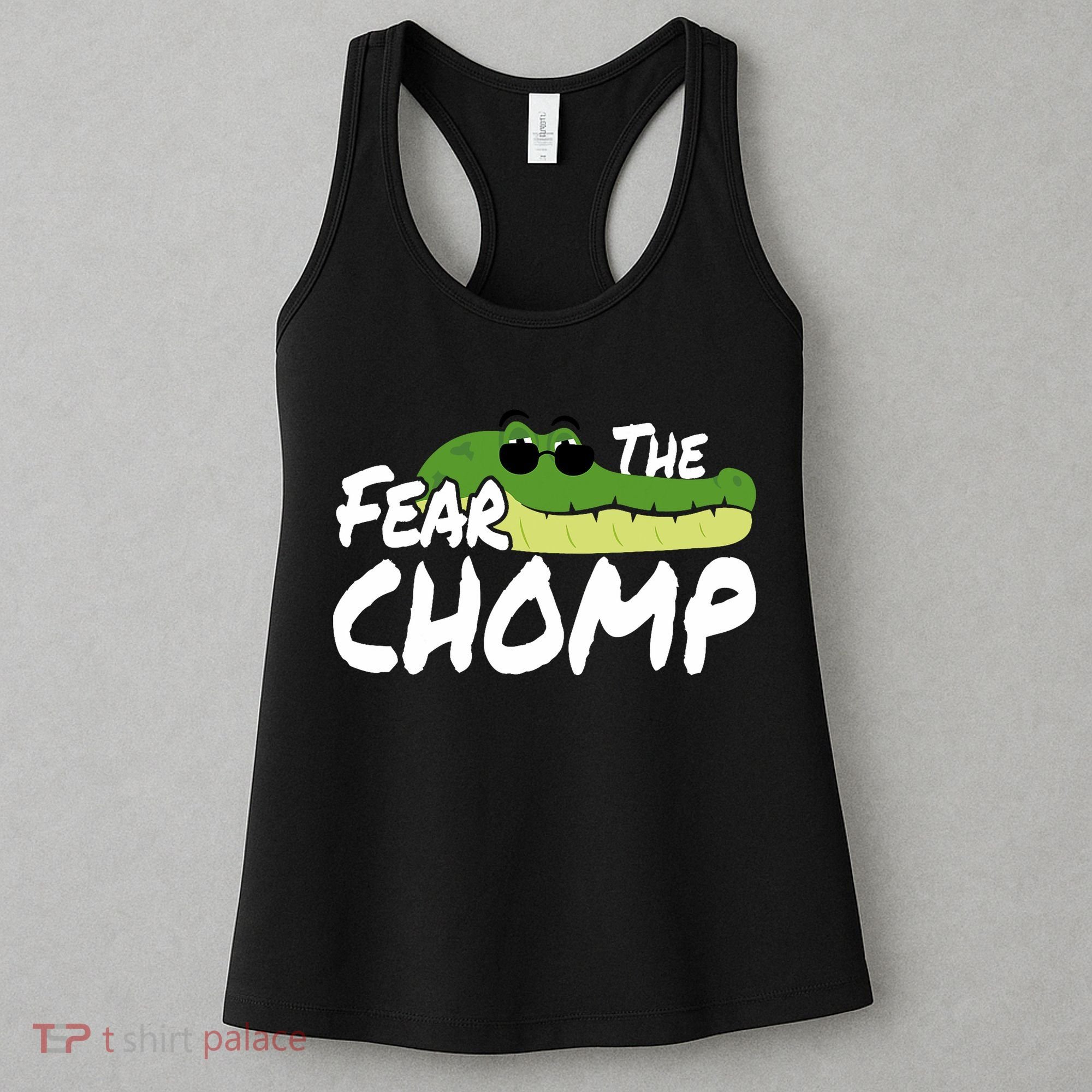 Gator Mascot Back To School Fear The Chomp Florida Game Women's Tank Top