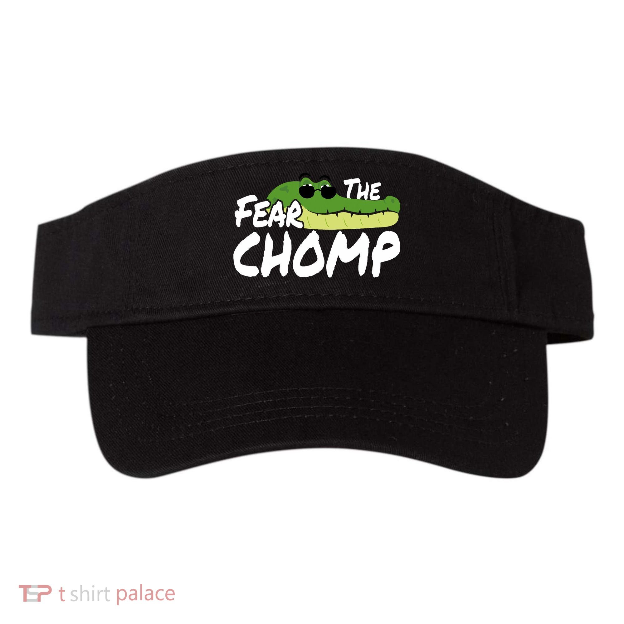 Gator Mascot Back To School Fear The Chomp Florida Game Visor