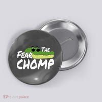 Gator Mascot Back To School Fear The Chomp Florida Game Button thumb 0