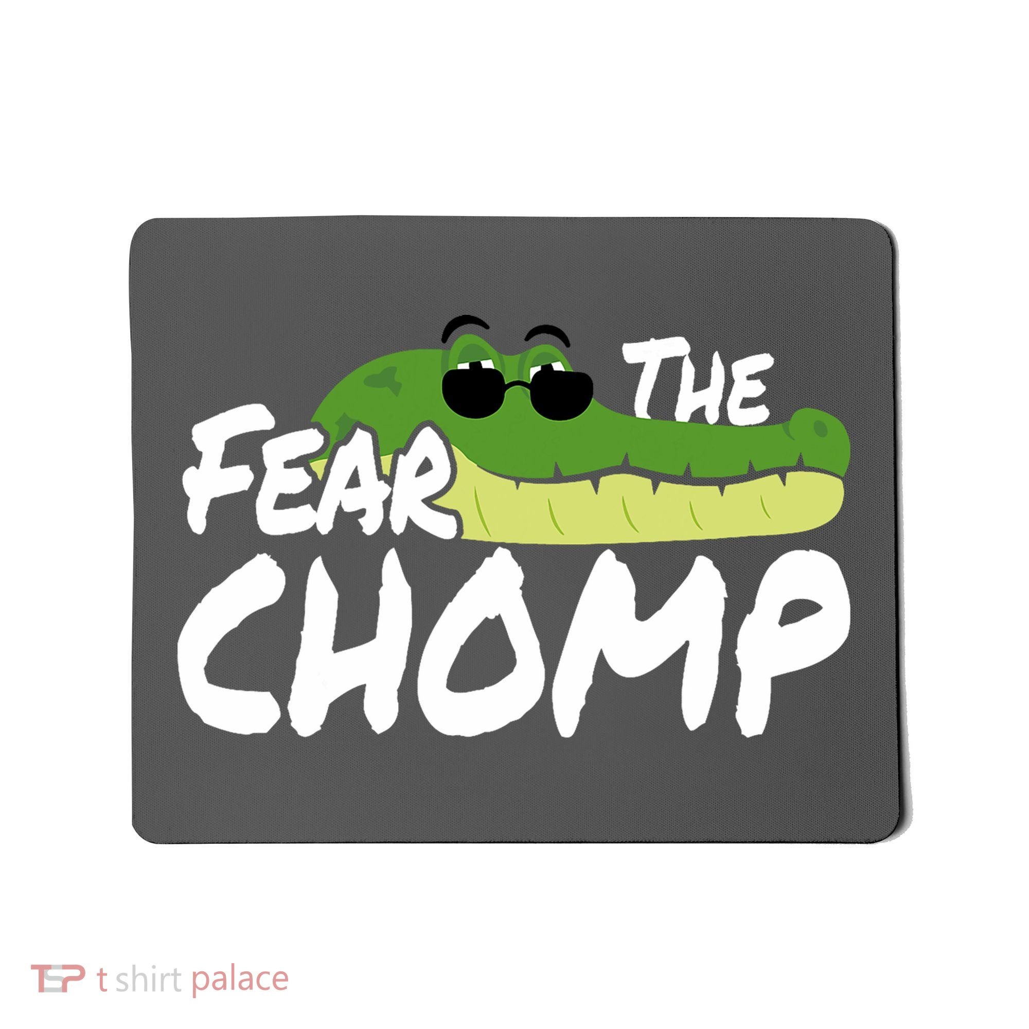 Gator Mascot Back To School Fear The Chomp Florida Game Mousepad