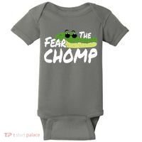 Gator Mascot Back To School Fear The Chomp Florida Game Baby Bodysuit thumb 0