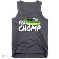 Gator Mascot Back To School Fear The Chomp Florida Game Tank Top thumb 0