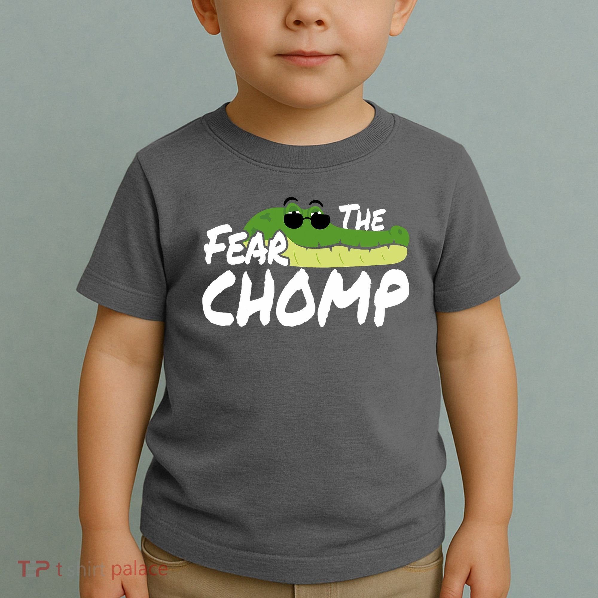 Gator Mascot Back To School Fear The Chomp Florida Game Toddler T-Shirt