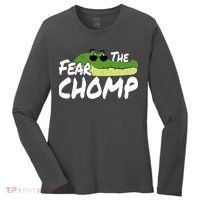 Gator Mascot Back To School Fear The Chomp Florida Game Women's Long Sleeve Shirt thumb 0