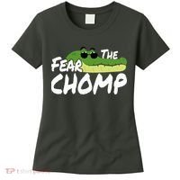 Gator Mascot Back To School Fear The Chomp Florida Game Women's T-Shirt thumb 0