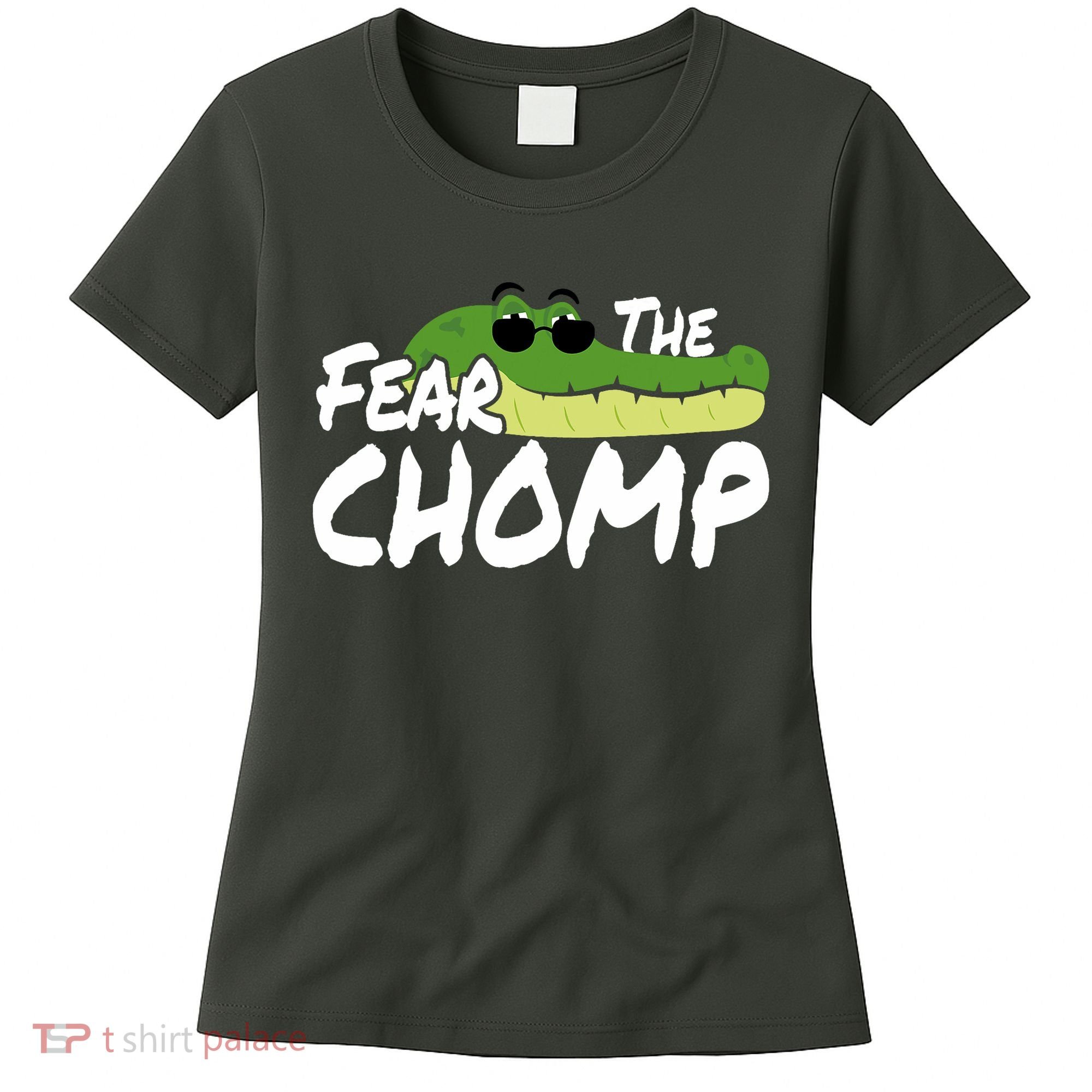 Gator Mascot Back To School Fear The Chomp Florida Game Women's T-Shirt