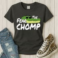 Gator Mascot Back To School Fear The Chomp Florida Game Women's T-Shirt thumb 3