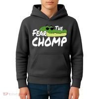 Gator Mascot Back To School Fear The Chomp Florida Game Kids Hoodie thumb 4