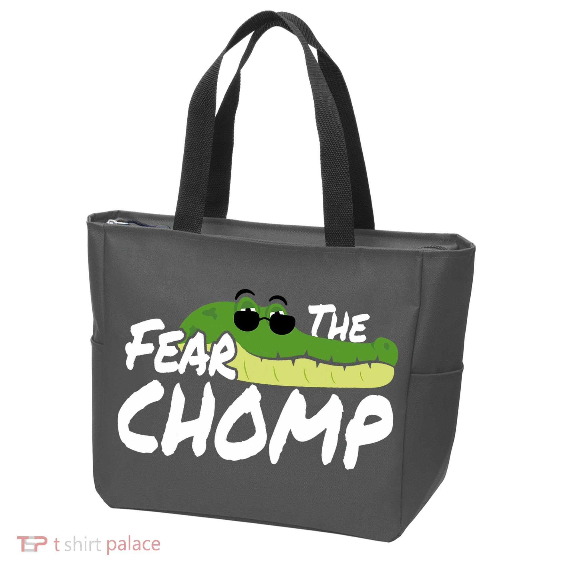 Gator Mascot Back To School Fear The Chomp Florida Game Tote Bag