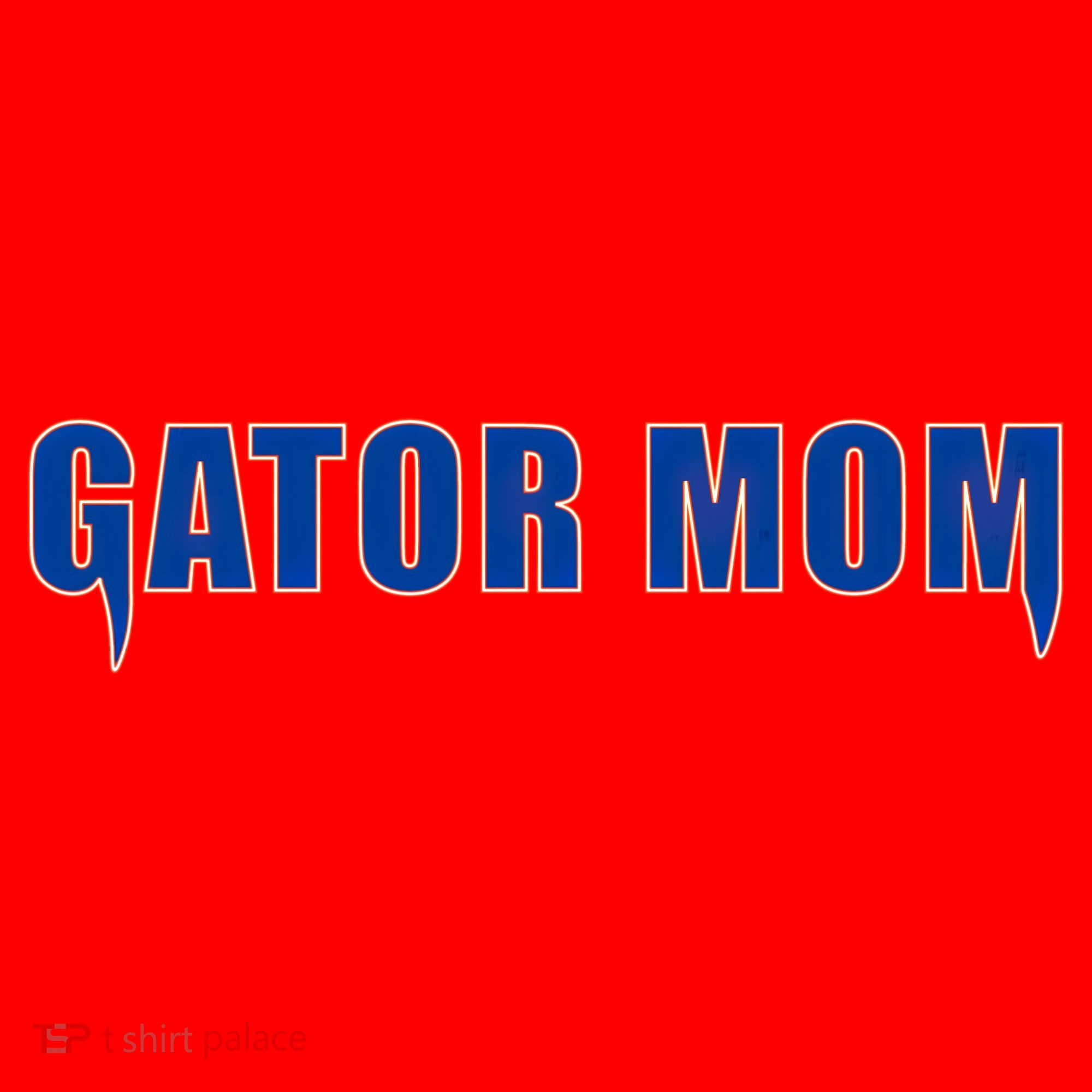 Gator Mom College Football Gift Santa Hat