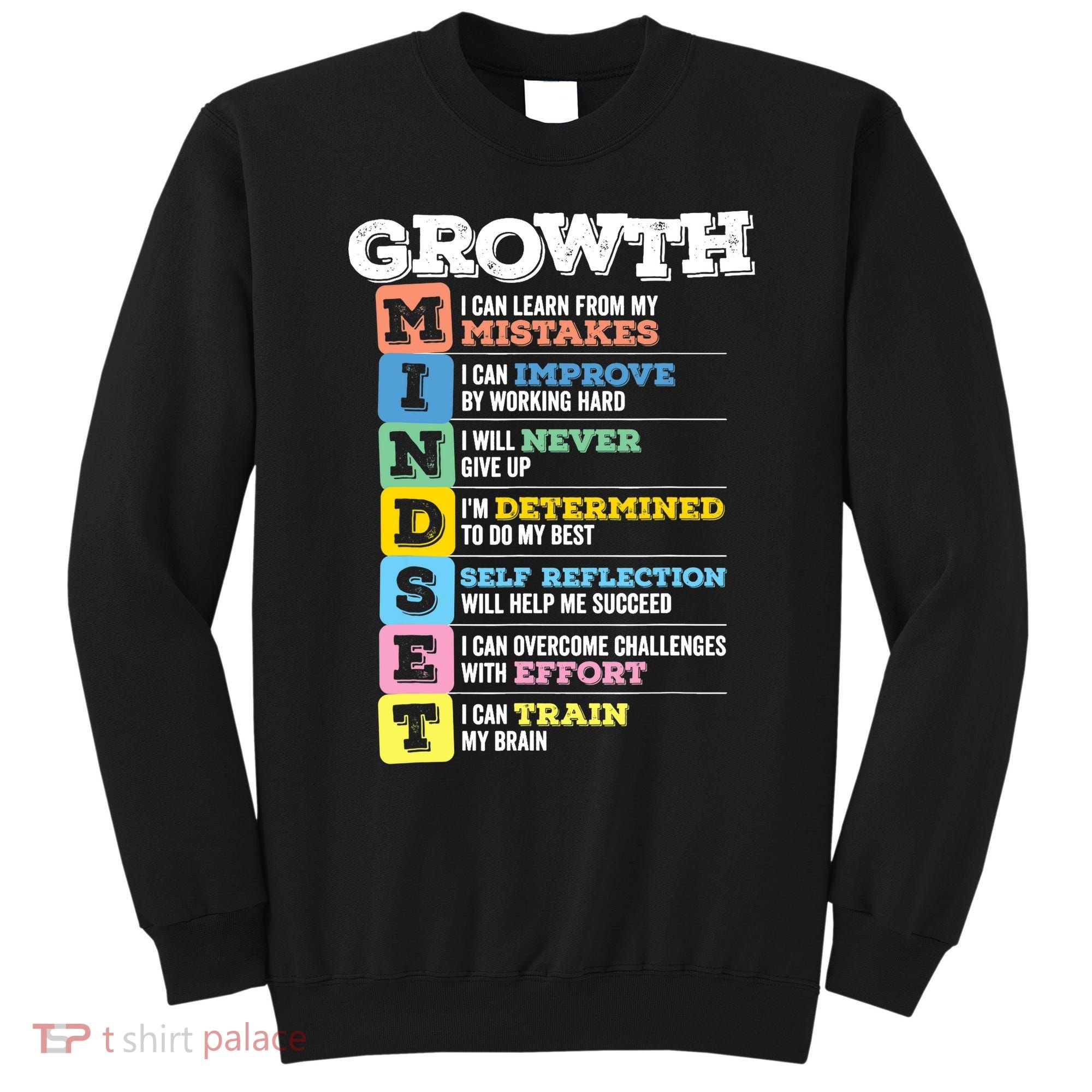 Growth Mindset Classroom Brain Motivation Entrepreneur Sweatshirt