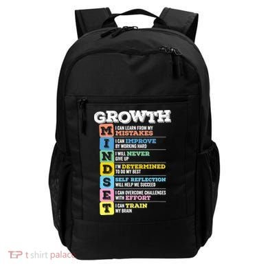 Growth Mindset Classroom Brain Motivation Entrepreneur Backpack