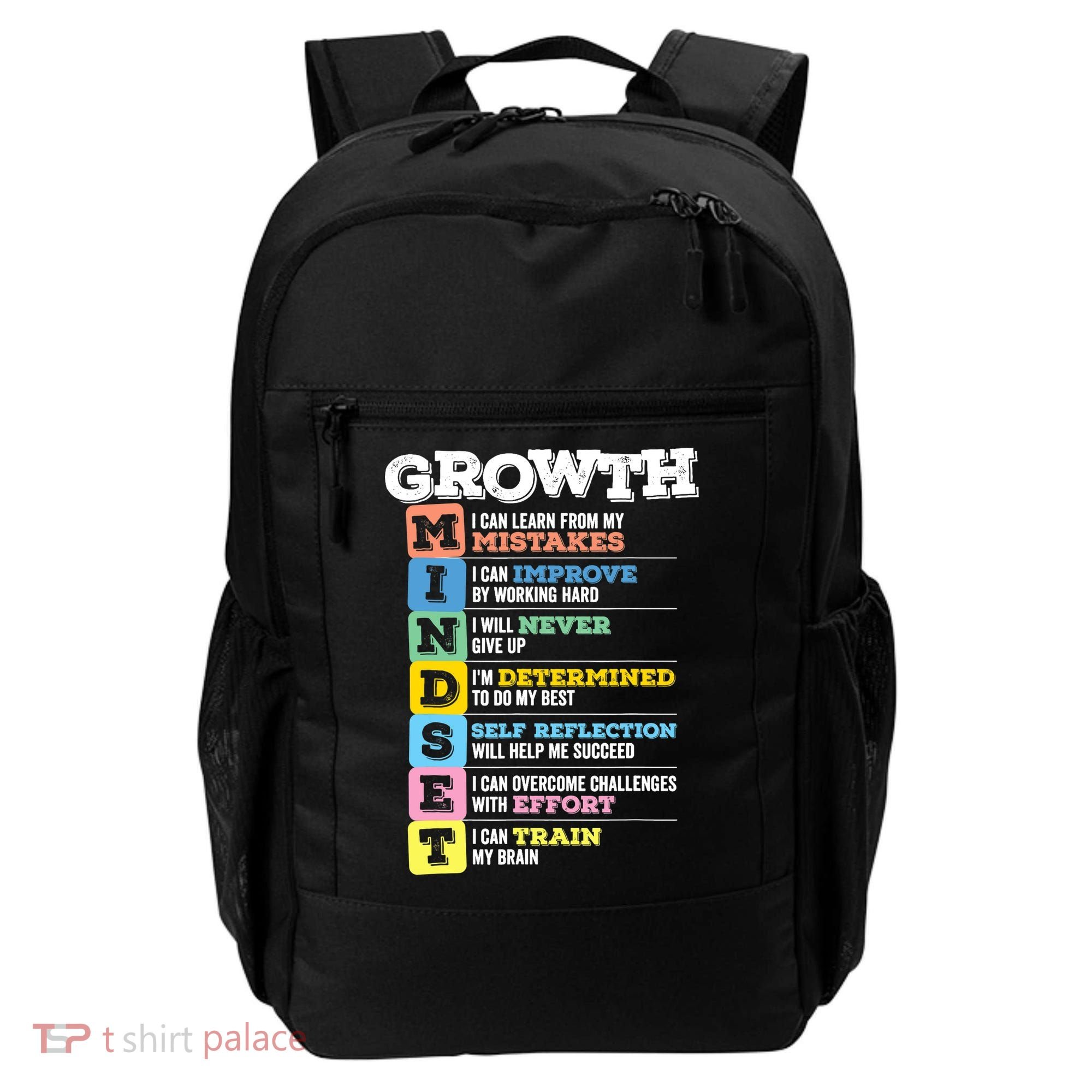 Growth Mindset Classroom Brain Motivation Entrepreneur Backpack