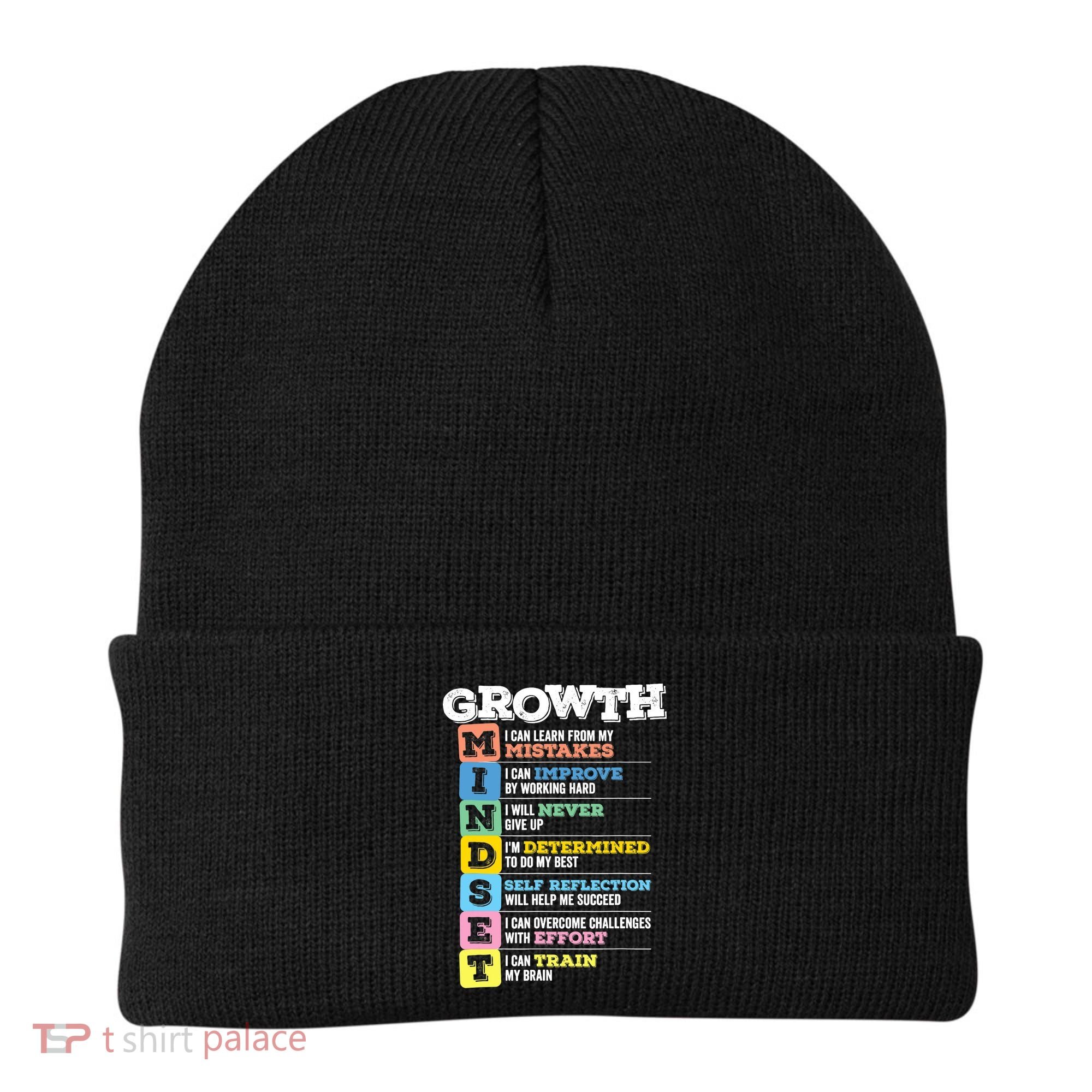 Growth Mindset Classroom Brain Motivation Entrepreneur Beanie
