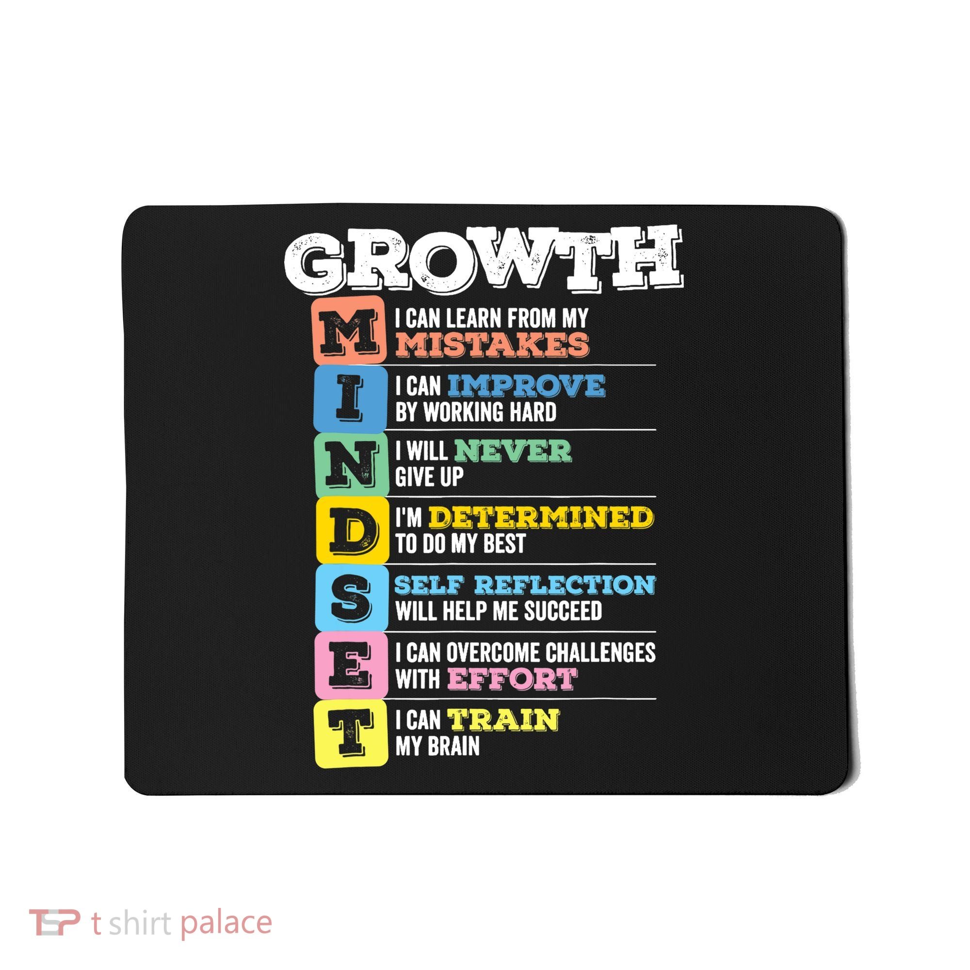 Growth Mindset Classroom Brain Motivation Entrepreneur Mousepad