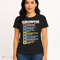 Growth Mindset Classroom Brain Motivation Entrepreneur Women's T-Shirt thumb 4