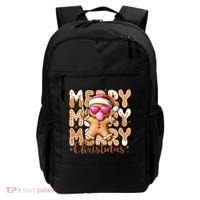 Gingerbread Merry Christmas Cute And Funny Backpack thumb 0