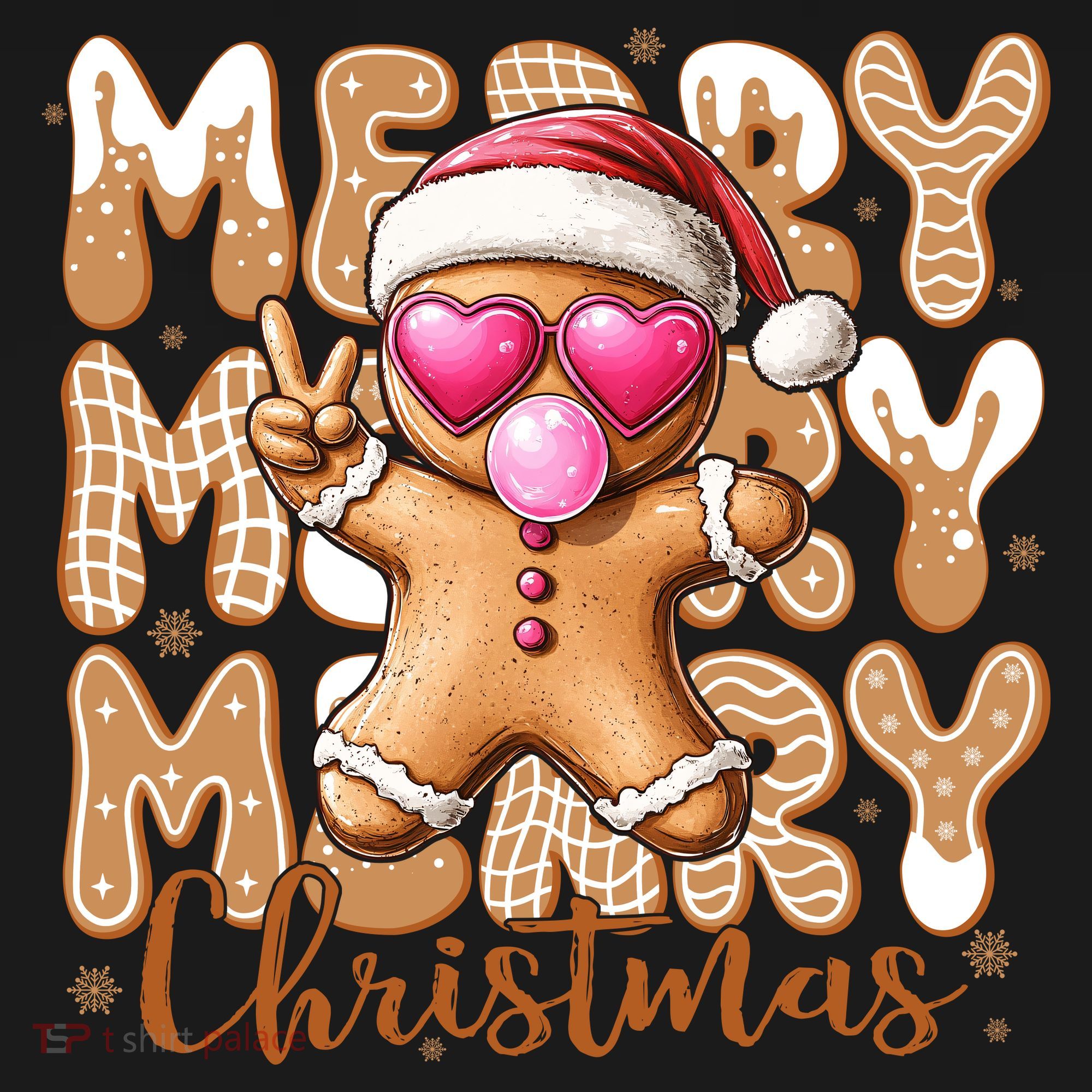 Gingerbread Merry Christmas Cute And Funny Coaster