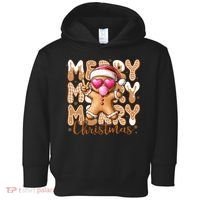 Gingerbread Merry Christmas Cute And Funny Toddler Hoodie thumb 0