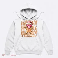 Gingerbread Merry Christmas Cute And Funny Hoodie thumb 0