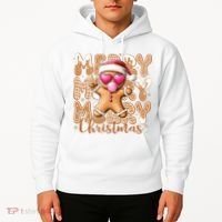 Gingerbread Merry Christmas Cute And Funny Hoodie thumb 2