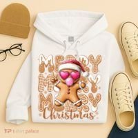 Gingerbread Merry Christmas Cute And Funny Hoodie thumb 4