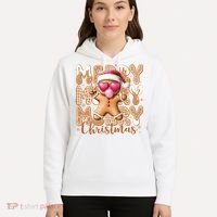 Gingerbread Merry Christmas Cute And Funny Hoodie thumb 5