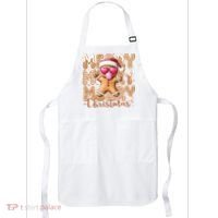 Gingerbread Merry Christmas Cute And Funny Apron thumb 0