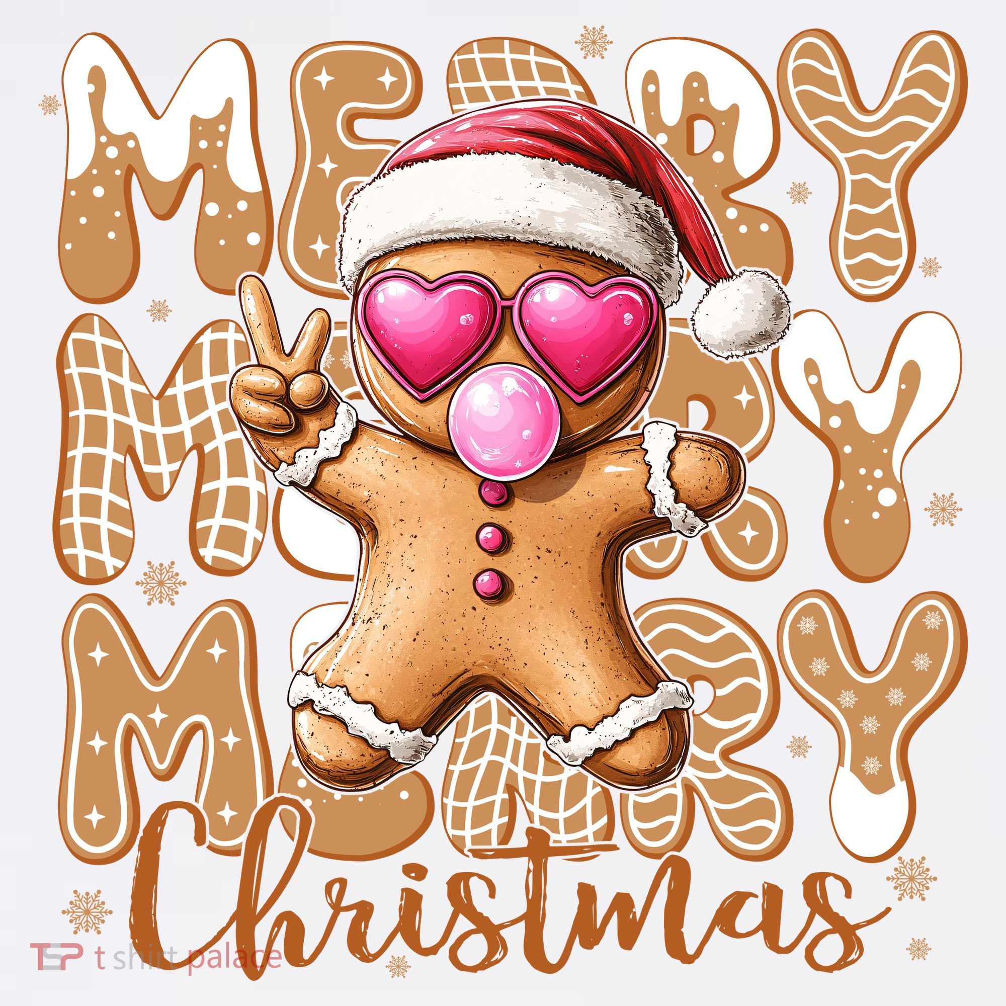 Gingerbread Merry Christmas Cute And Funny Sweatshirt