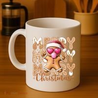 Gingerbread Merry Christmas Cute And Funny Coffee Mug thumb 4