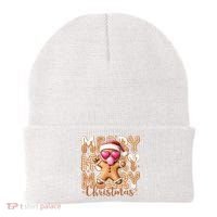 Gingerbread Merry Christmas Cute And Funny Beanie thumb 0