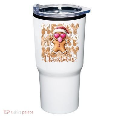 Gingerbread Merry Christmas Cute And Funny Tumbler