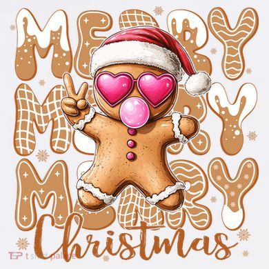 Gingerbread Merry Christmas Cute And Funny Tank Top
