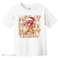 Gingerbread Merry Christmas Cute And Funny Toddler T-Shirt thumb 0
