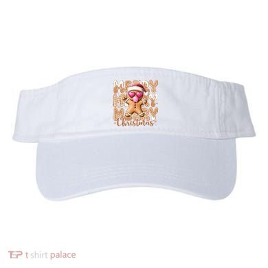 Gingerbread Merry Christmas Cute And Funny Visor