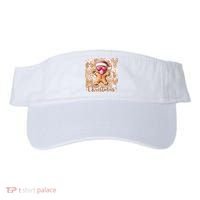 Gingerbread Merry Christmas Cute And Funny Visor thumb 0