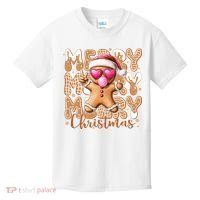 Gingerbread Merry Christmas Cute And Funny Kids T-Shirt thumb 0