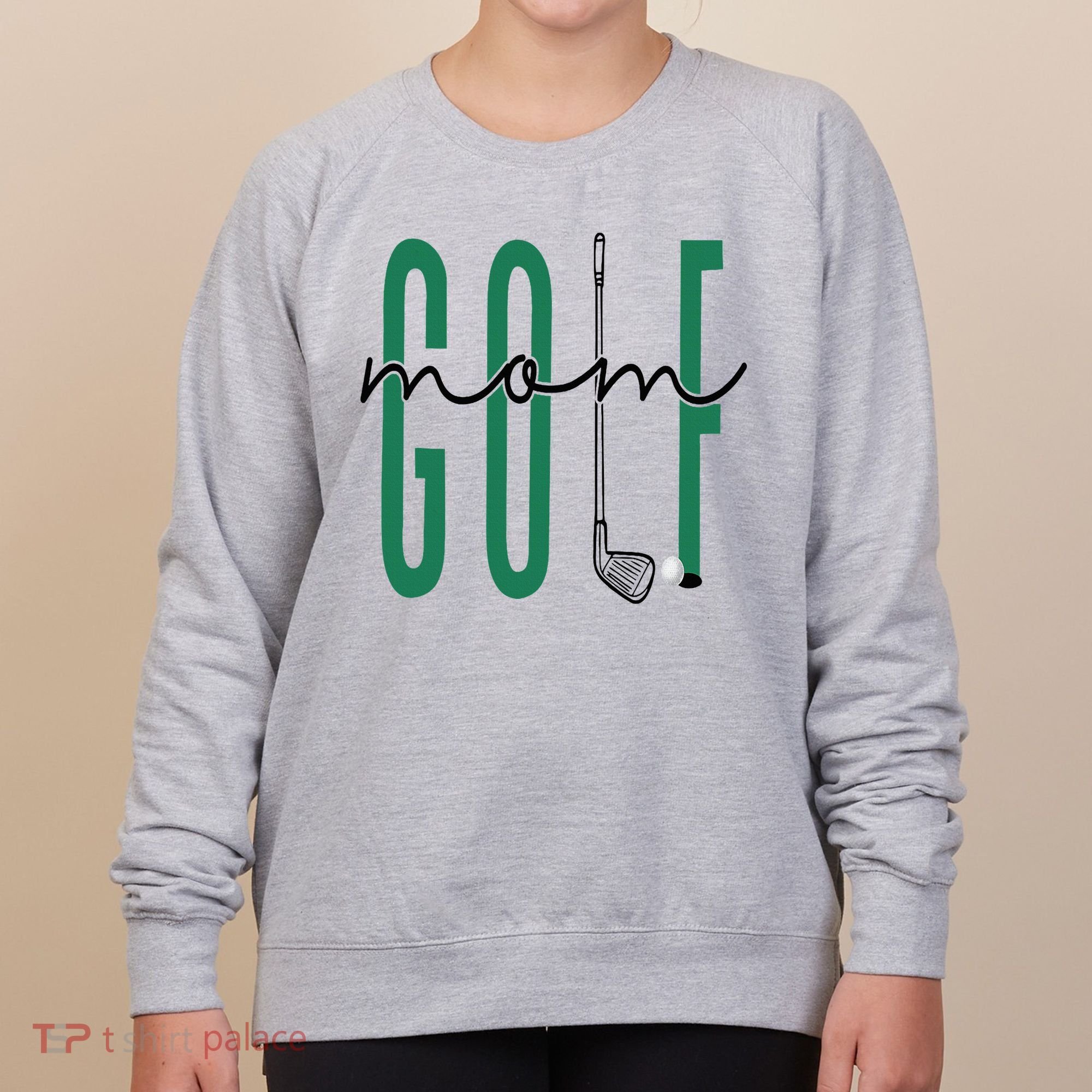 Golf Mom Crewneck Mothers Day Master Golf Girl Women's Sweatshirt