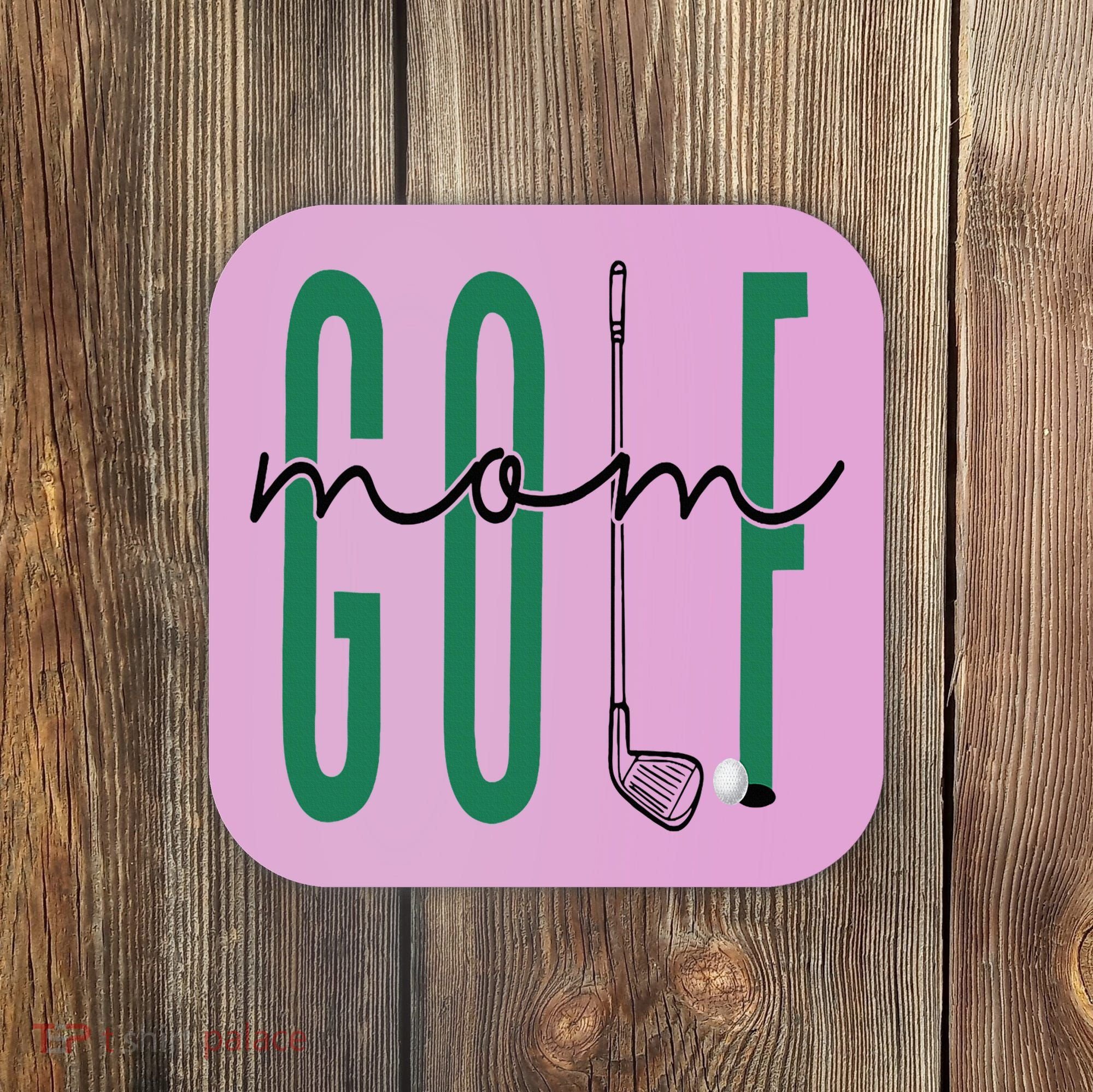 Golf Mom Crewneck Mothers Day Master Golf Girl Coaster