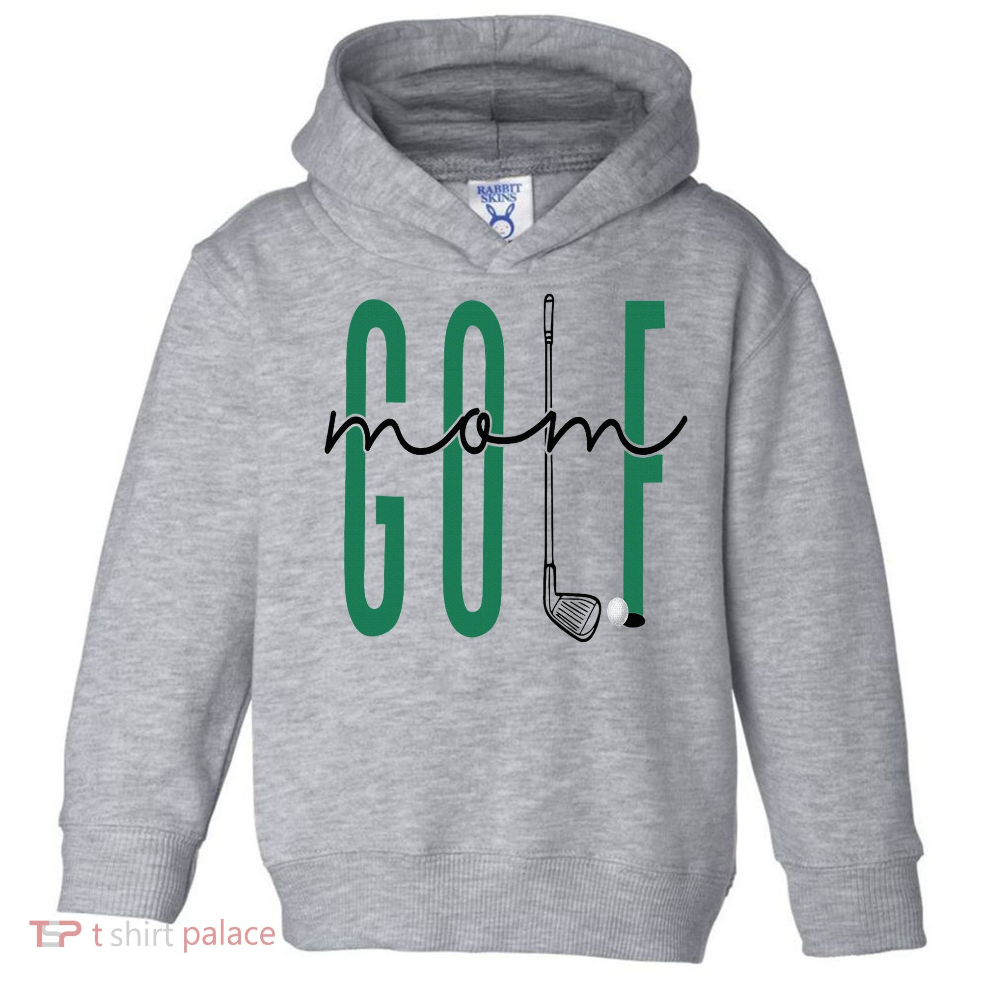 Golf Mom Crewneck Mothers Day Master Golf Girl Toddler Hoodie