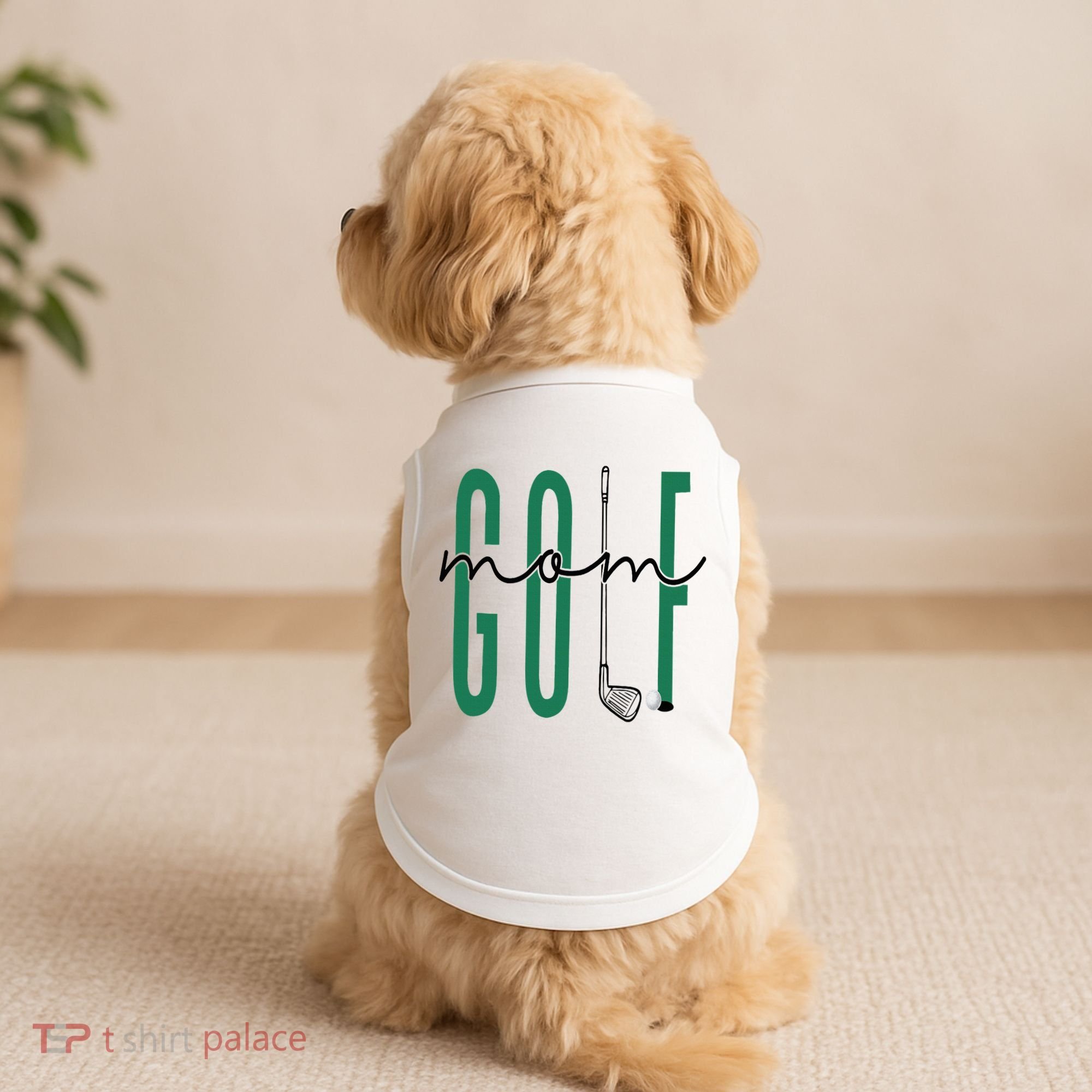 Golf Mom Crewneck Mothers Day Master Golf Girl Doggie Tank