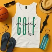 Golf Mom Crewneck Mothers Day Master Golf Girl Tank Top thumb 4