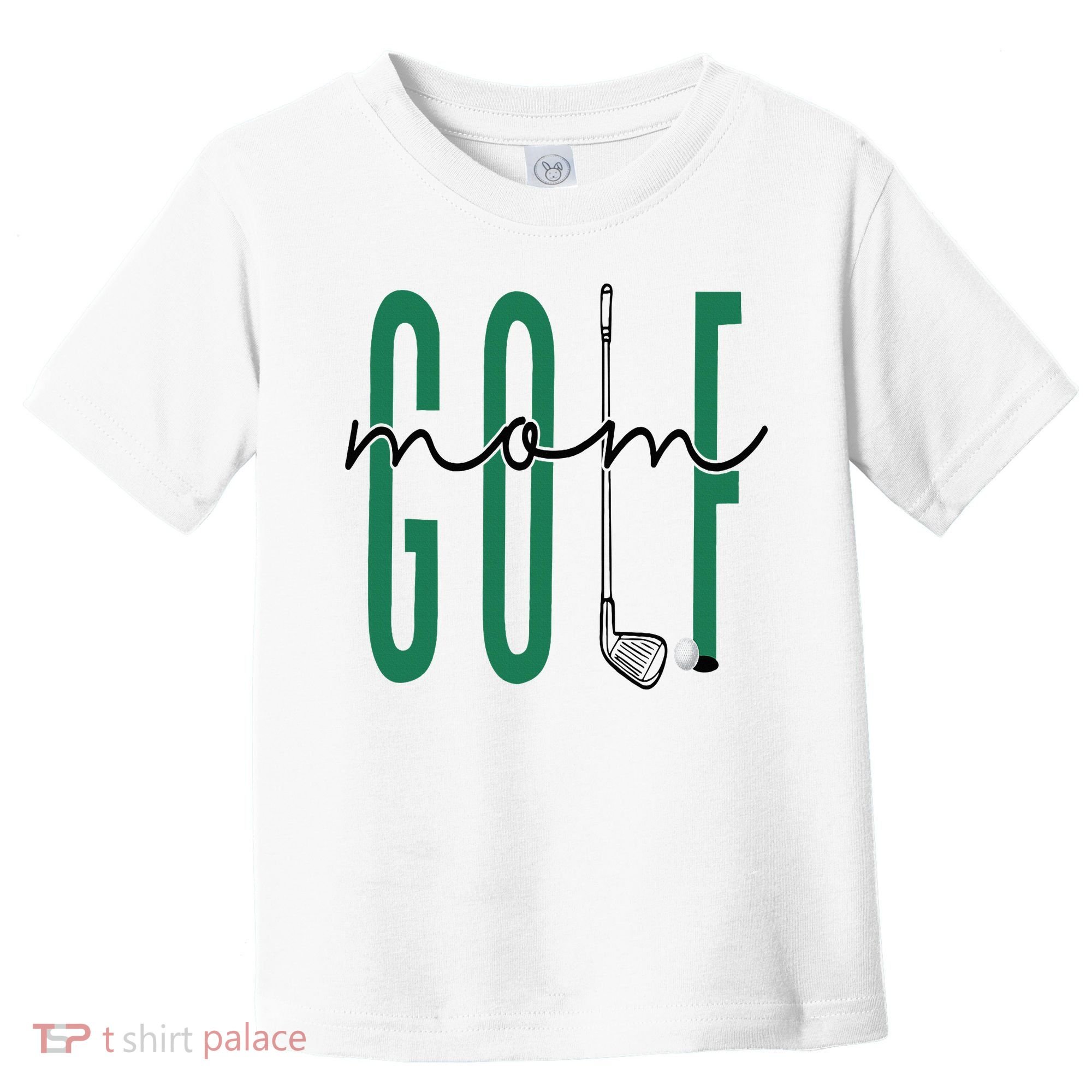 Golf Mom Crewneck Mothers Day Master Golf Girl Toddler T-Shirt